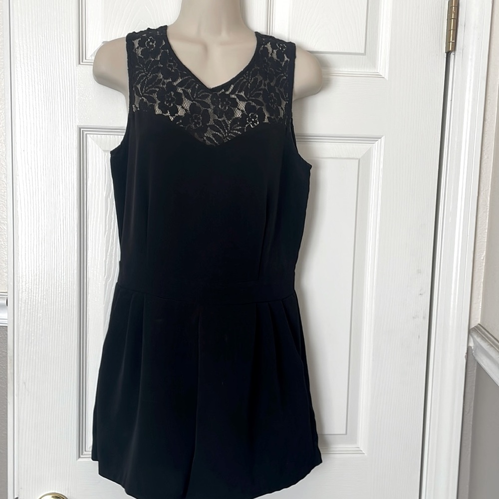 Romper Size M Black